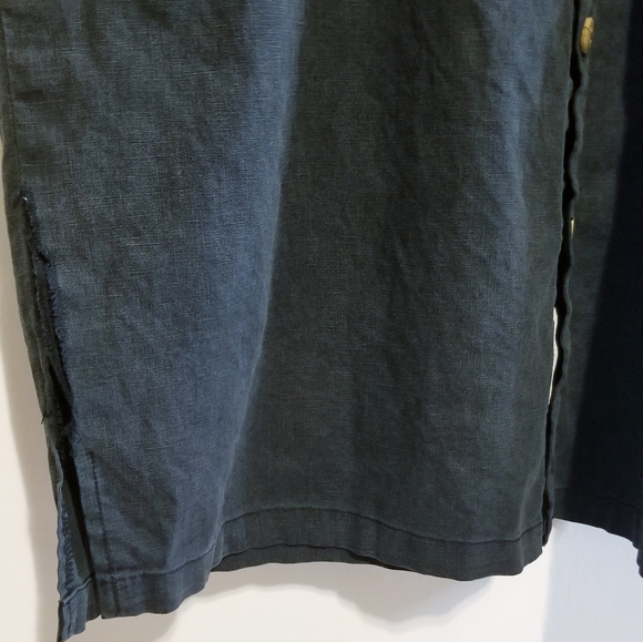 Marcel Hemp Men's Hemp Short Sleeve Button Up Shirt - Picture 7 of 16